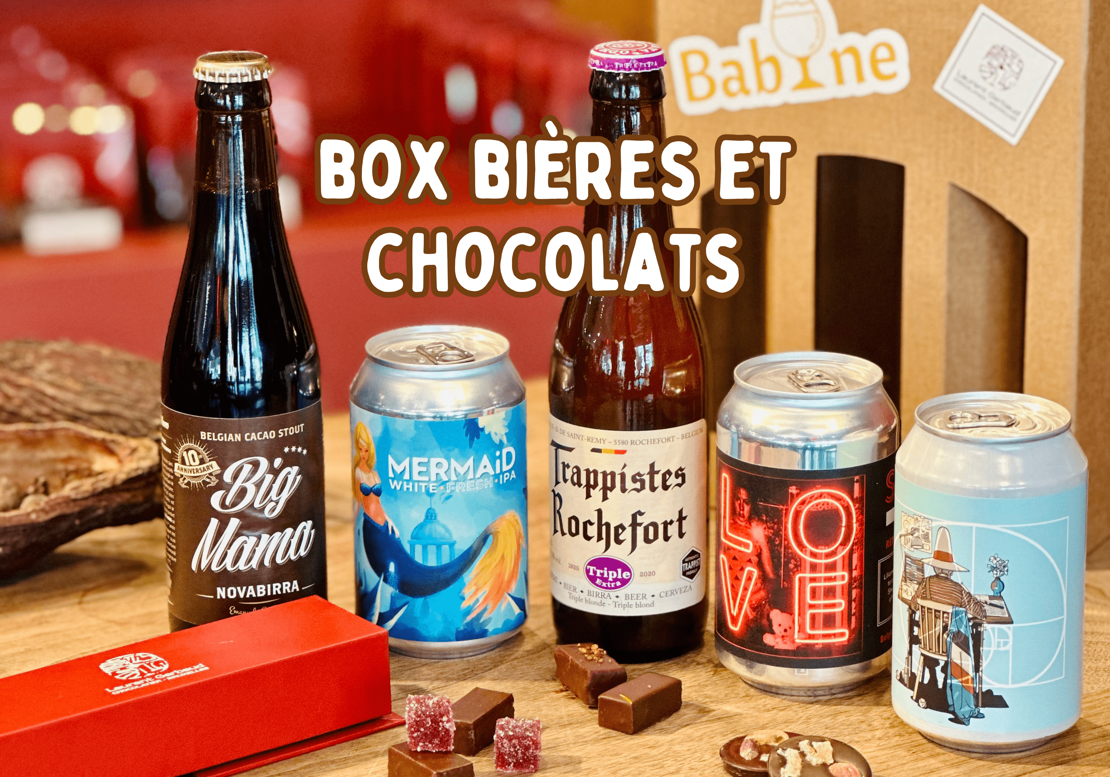Box Babine bières belges sans alcool