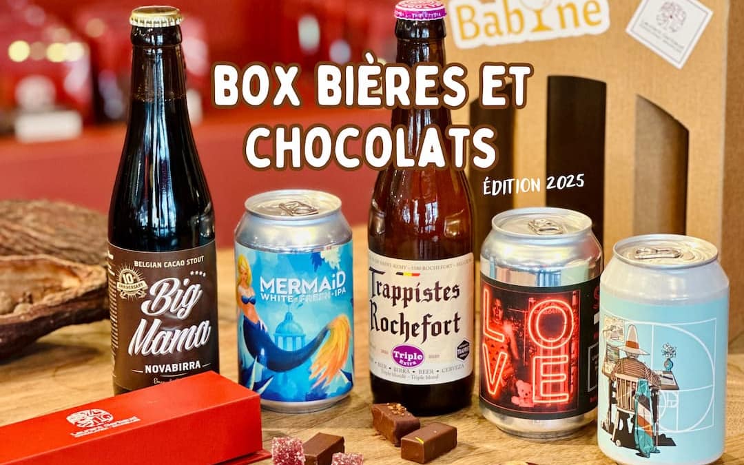 La box foodpairing bière & chocolat !