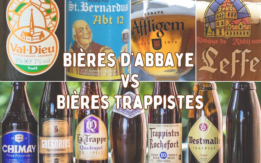 Les bières trappistes VS les bières d’Abbaye